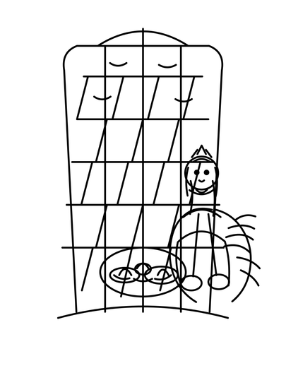 Princess Conservatory With Water Lilies printable coloring page from the princess coloring pages collection